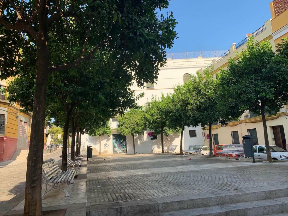 Luz Y Tranquilidad En El Casco Historico - Parking Gratis Appartement Sevilla Buitenkant foto